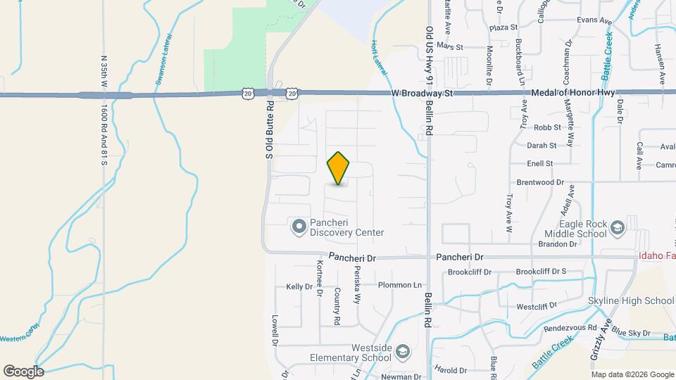 533 Trails End Map and Location Details