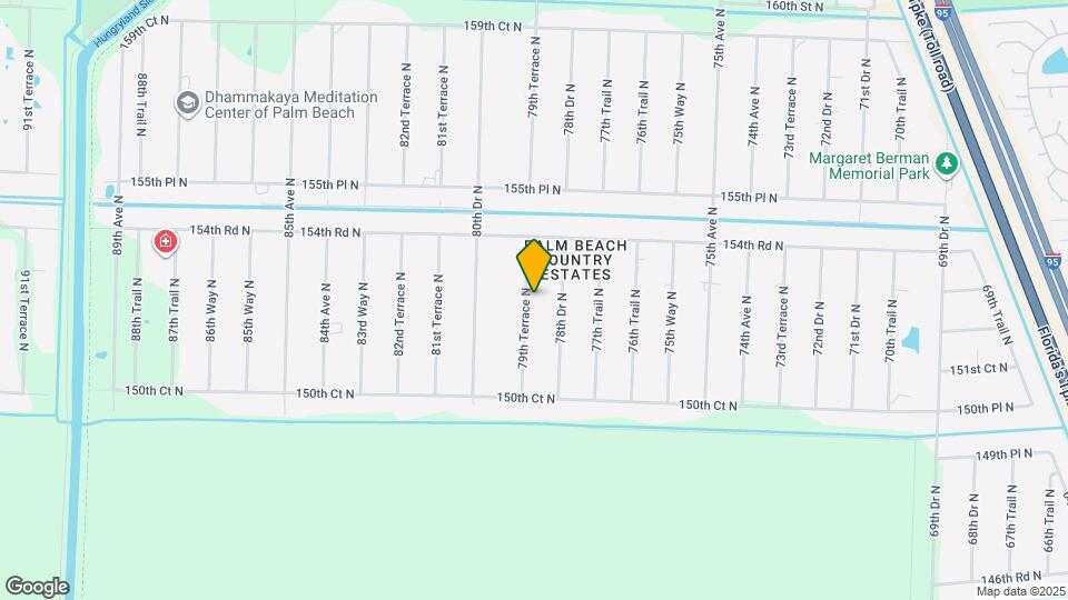 15316 79th Terrace N Map and Location Details