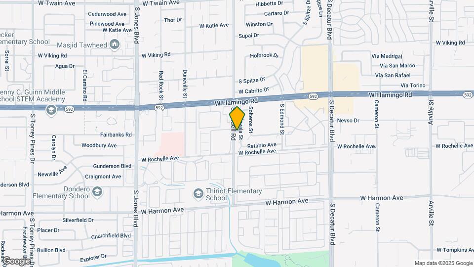 4223 Zavala St Mapa y Detalles de la Ubicación