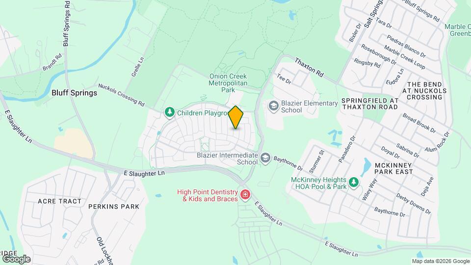 8816 Cattle Baron Path Map and Location Details