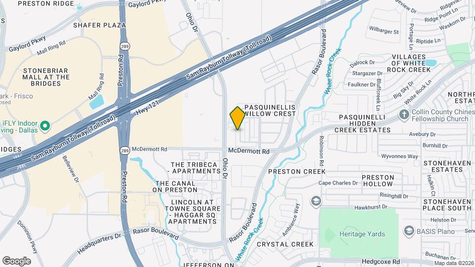 8619 Naomi St Map and Location Details