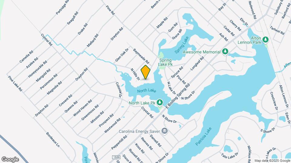 259 N Hills Dr Map and Location Details