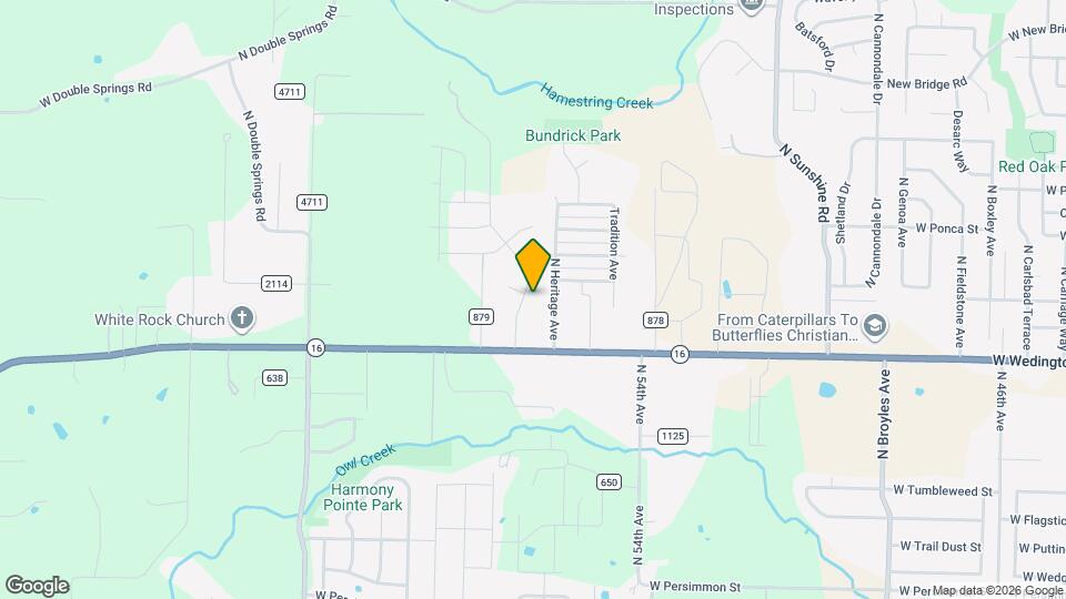 1236 N Pershing St Map and Location Details