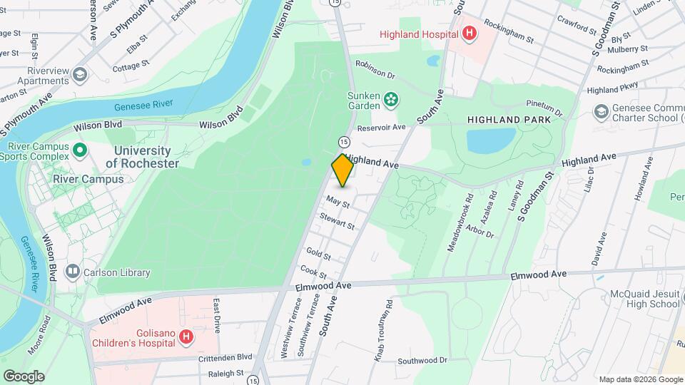 1078H Mount Hope Ave Mapa y Detalles de la Ubicación