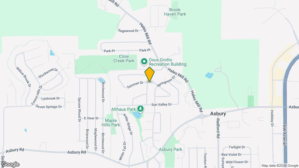 2760 Summer Dr Map and Location Details