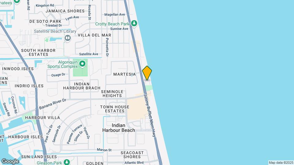 1851-1A1a Jimmy Buffett Mem Hwy Map and Location Details