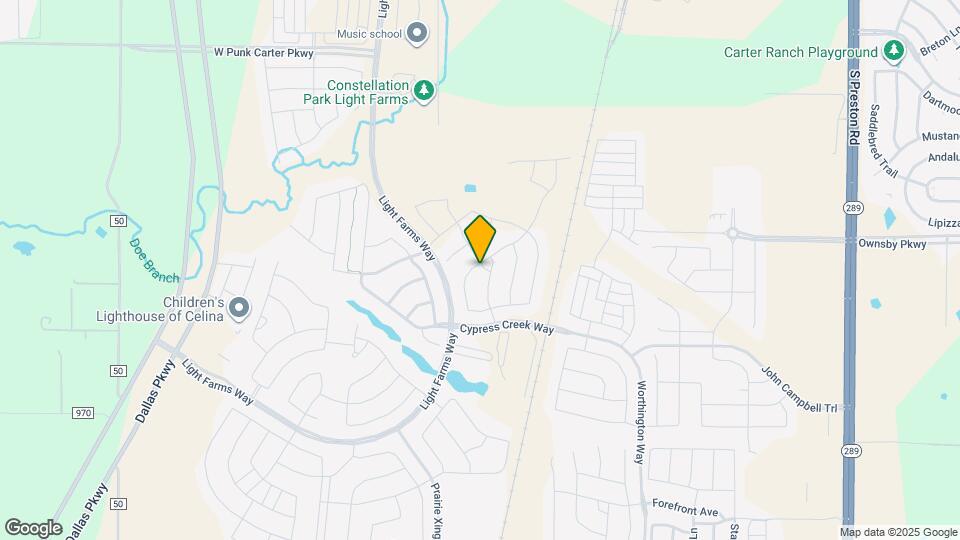 1200 Skyflower Ln Map and Location Details