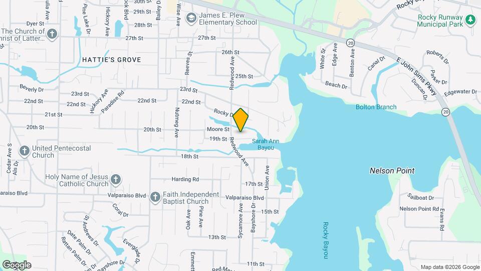 1705 19th St Map and Location Details