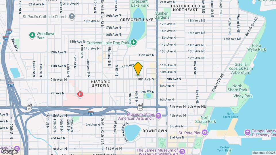 555 9th Ave N Map and Location Details