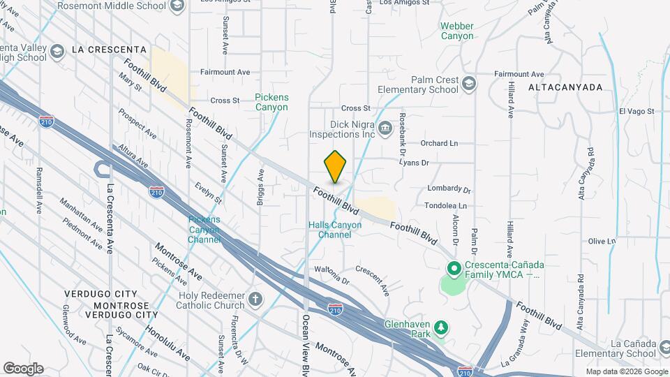 4506 Rockland Pl Map and Location Details