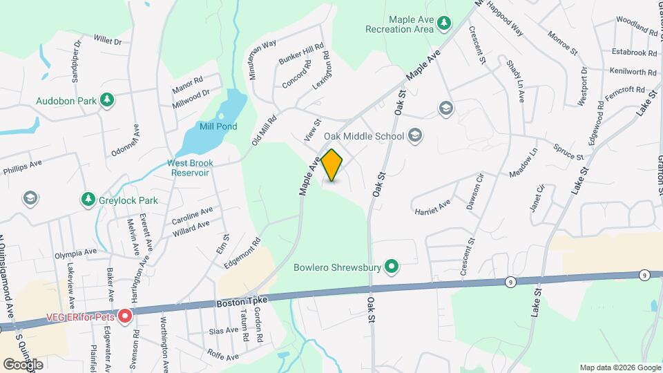 22 Beacon St Map and Location Details