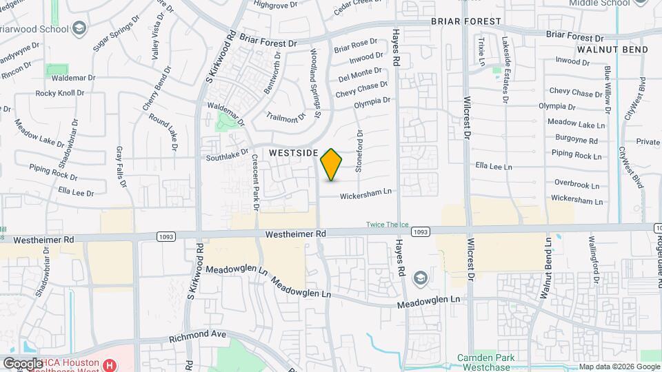 11531 Overbrook Ln Map and Location Details