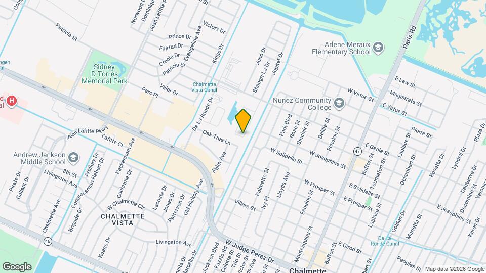 3223 Jupiter Dr Map and Location Details