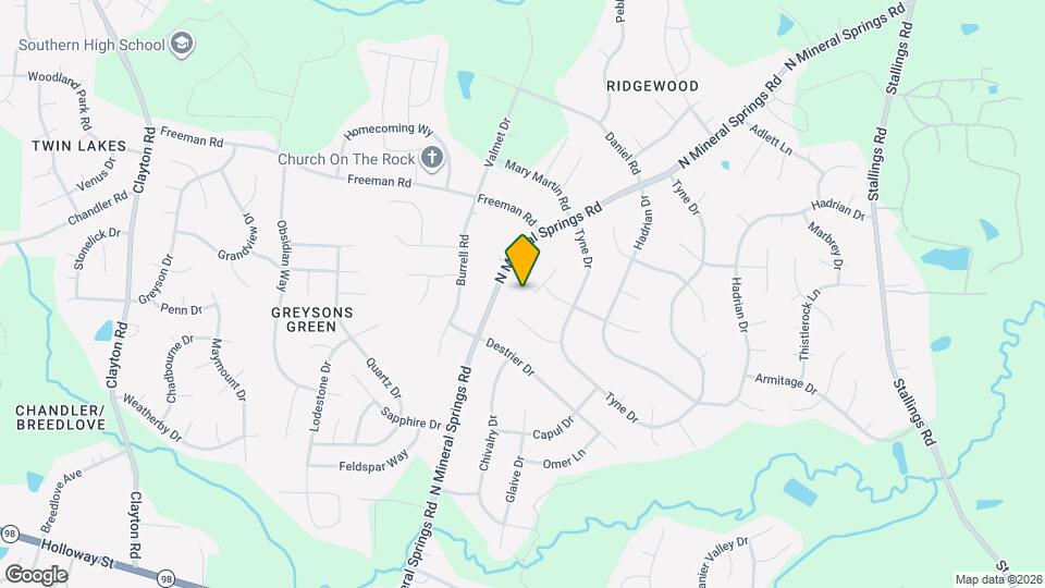 701 Whitby Ct Map and Location Details