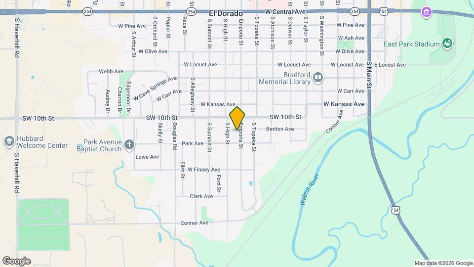 1003 S Emporia St Map and Location Details