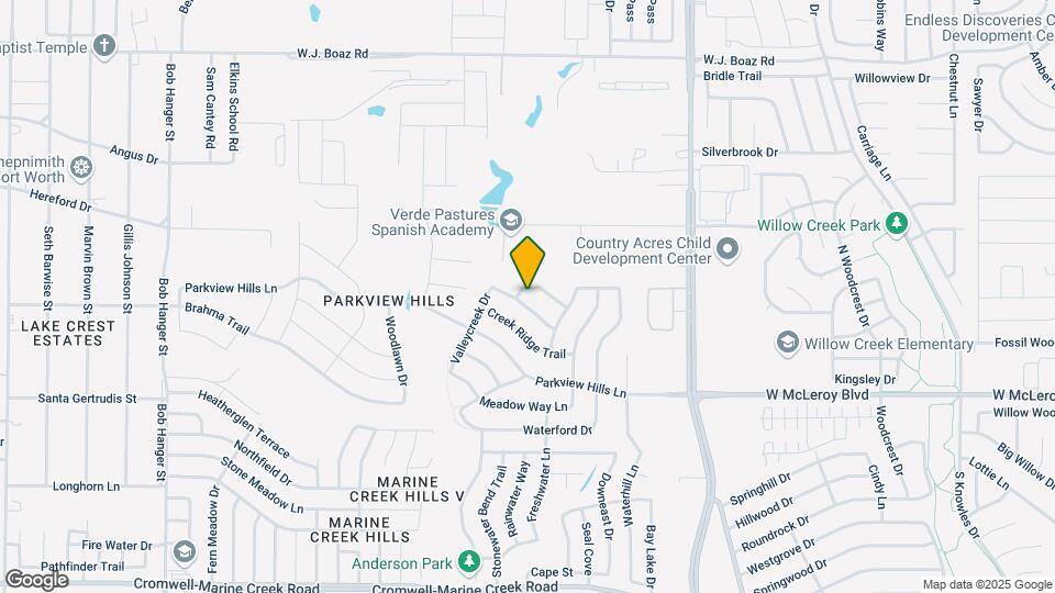 4936 Water Ridge Ln Map and Location Details