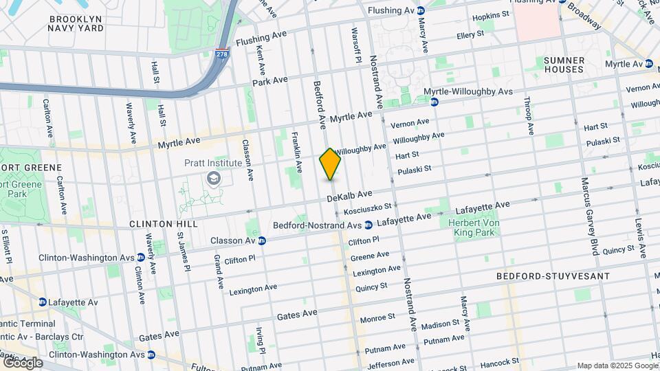 974 Bedford Ave Mapa y Detalles de la Ubicación