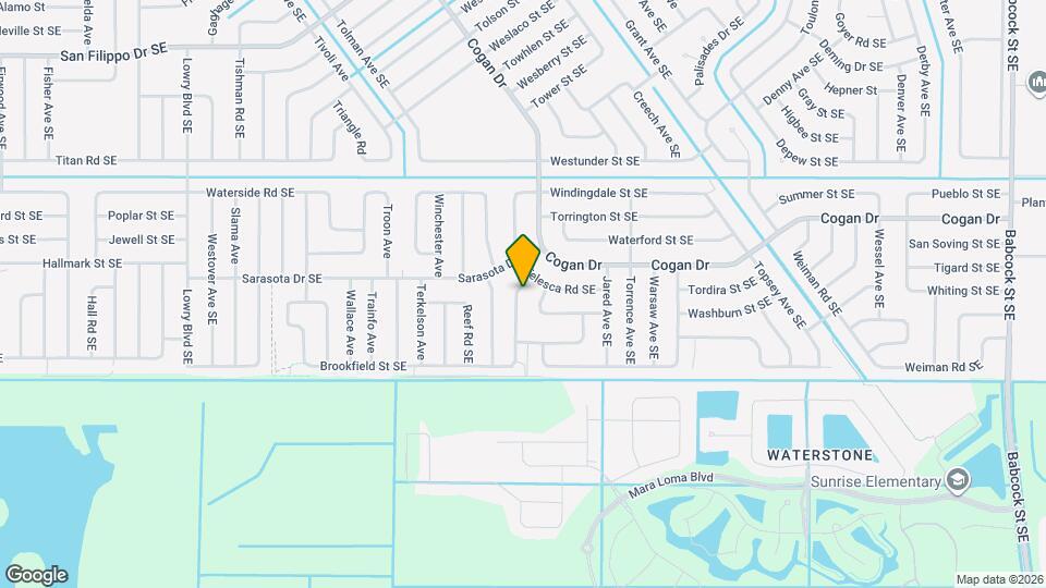 3221 Westminster Ave SE Mapa y Detalles de la Ubicación