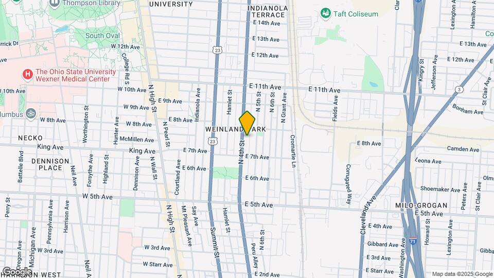 1364 N 4th St Mapa y Detalles de la Ubicación
