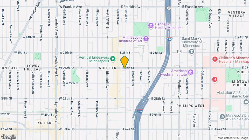 25 E 26th St Map and Location Details