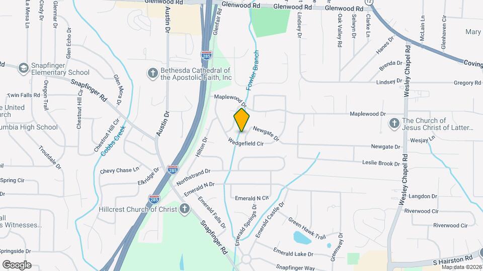 2109 Newgate Dr Map and Location Details