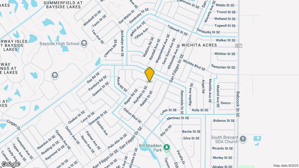 1284 Rayfield St SE Map and Location Details