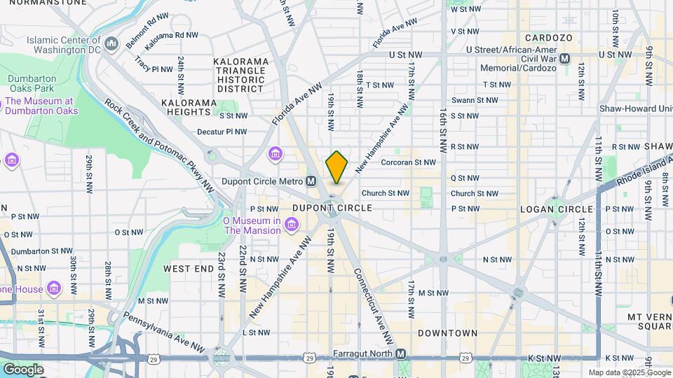 1500 New Hampshire Ave NW Map and Location Details