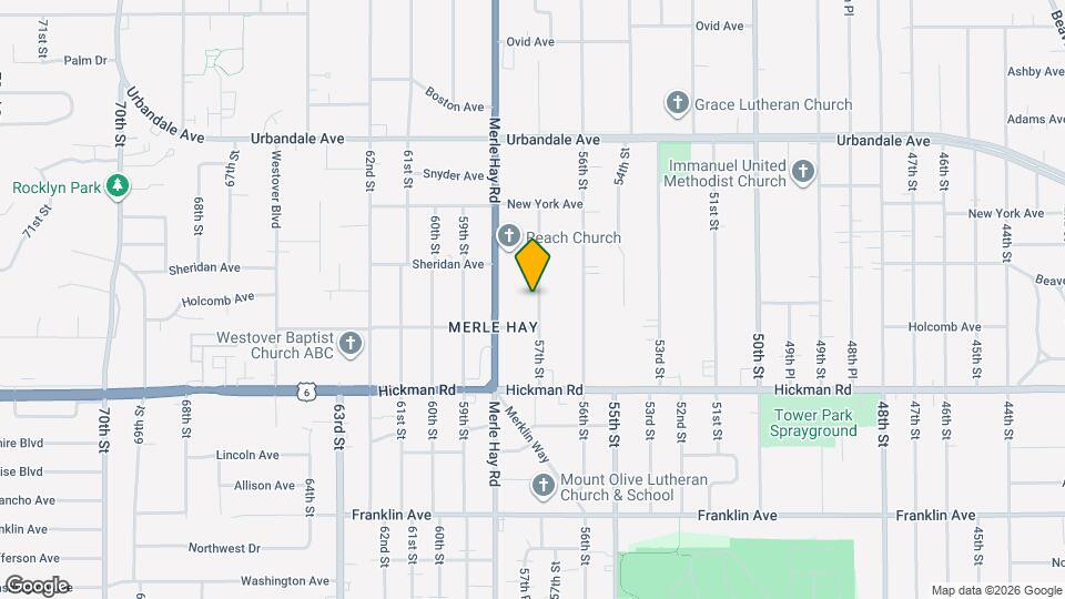 2524 57th St Map and Location Details