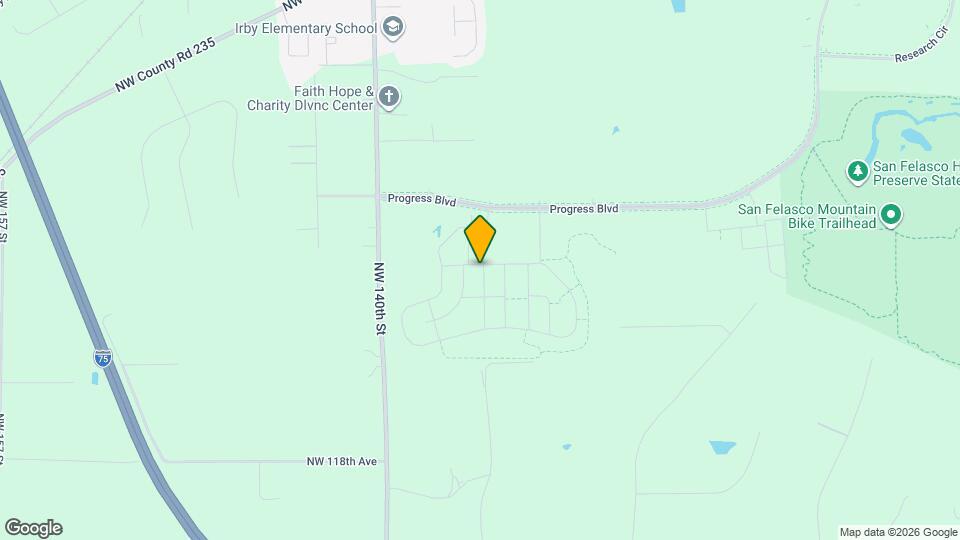 12582 NW 138th Dr Map and Location Details