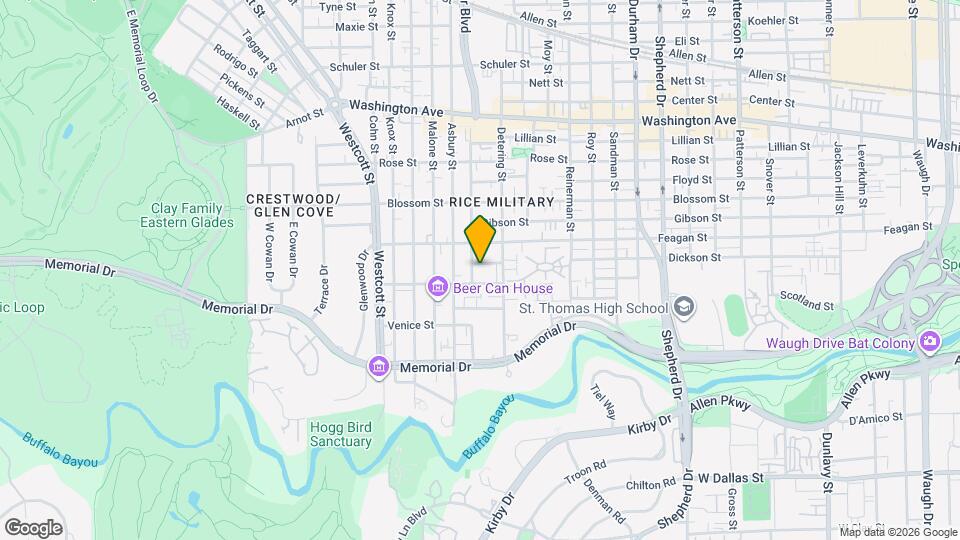 5425 Dickson St Map and Location Details