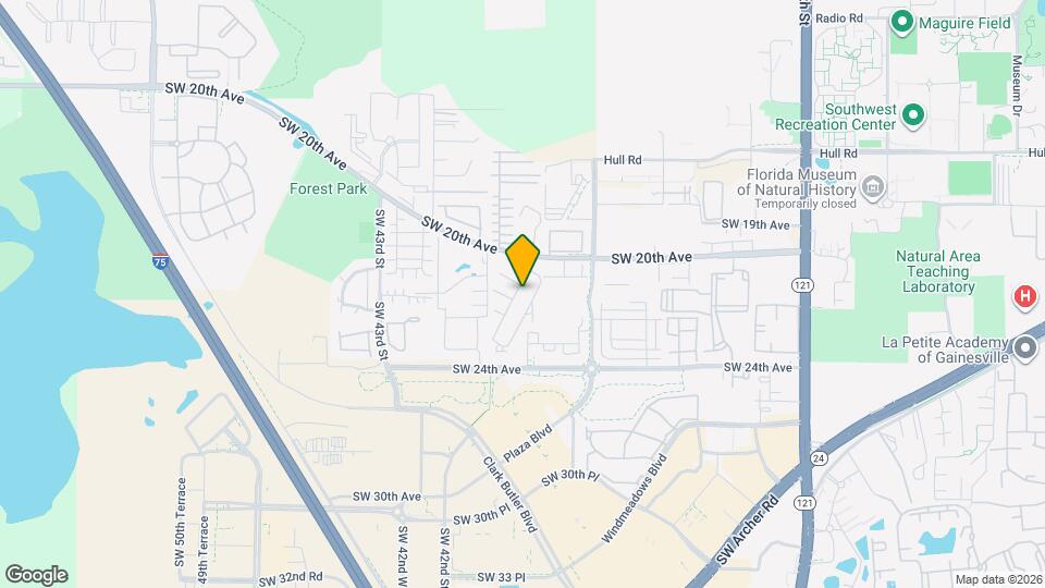 2125 SW 39th Way Map and Location Details