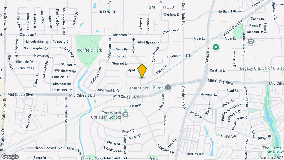 6320 Holiday Ln Map and Location Details