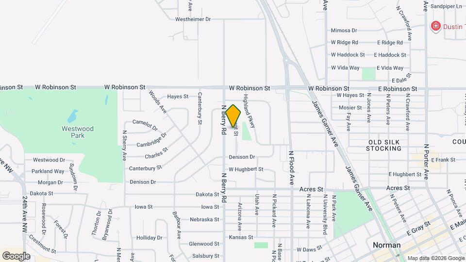 1324 Regent St Map and Location Details