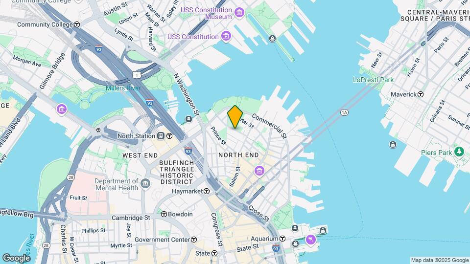 28 Hull St, Unit 7 Map and Location Details