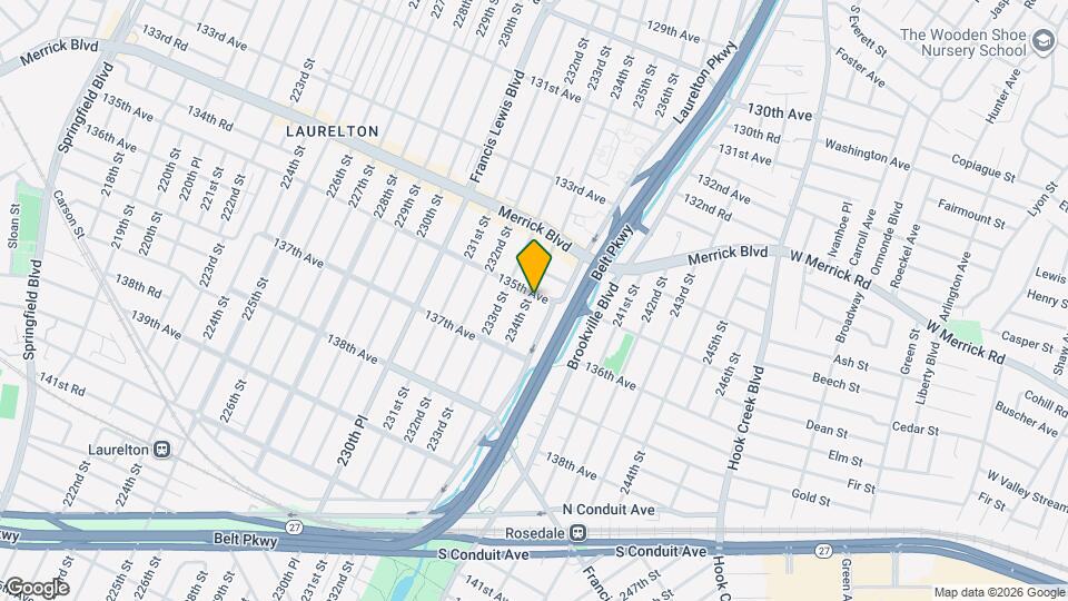 135-01 234th St Map and Location Details