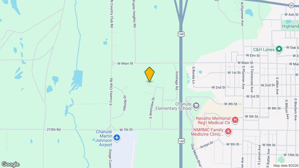 204 S Westview Ter Map and Location Details