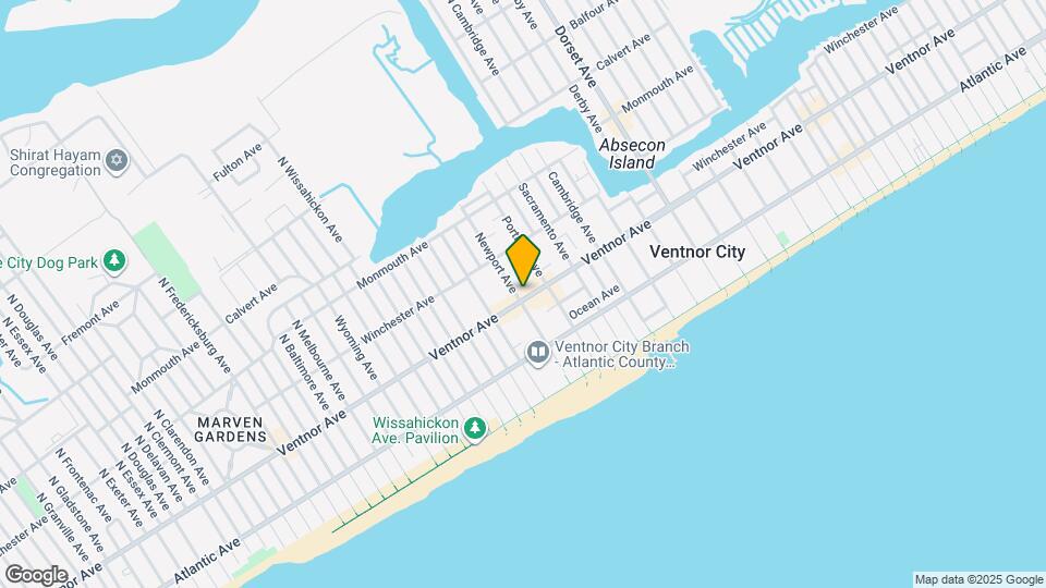 6419 Ventnor Ave Map and Location Details