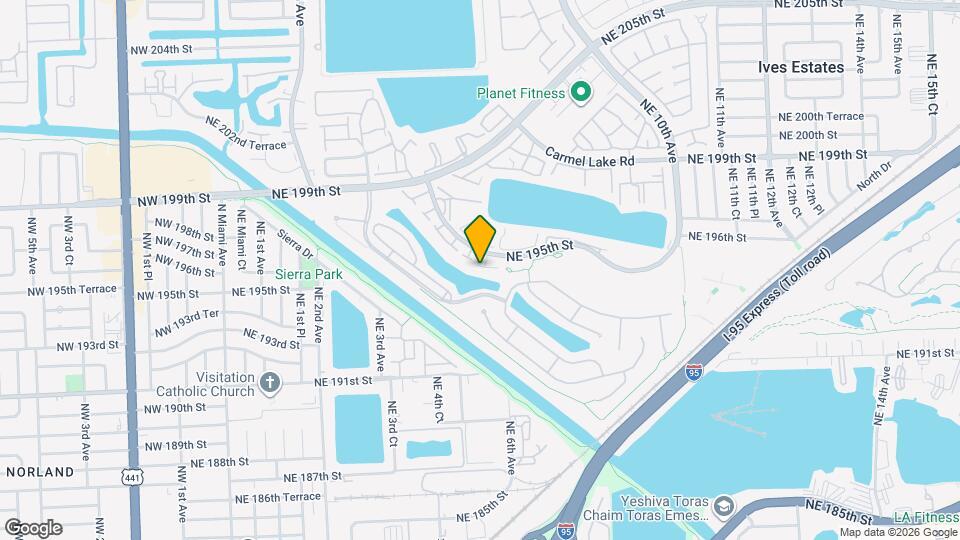 644 NE 195th St Map and Location Details