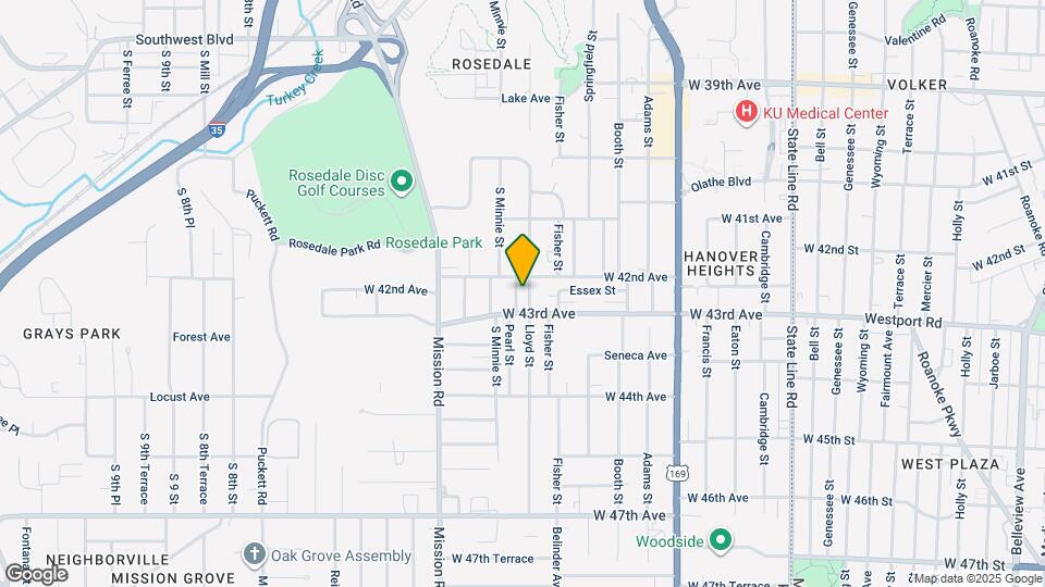 4214 Lloyd St Map and Location Details