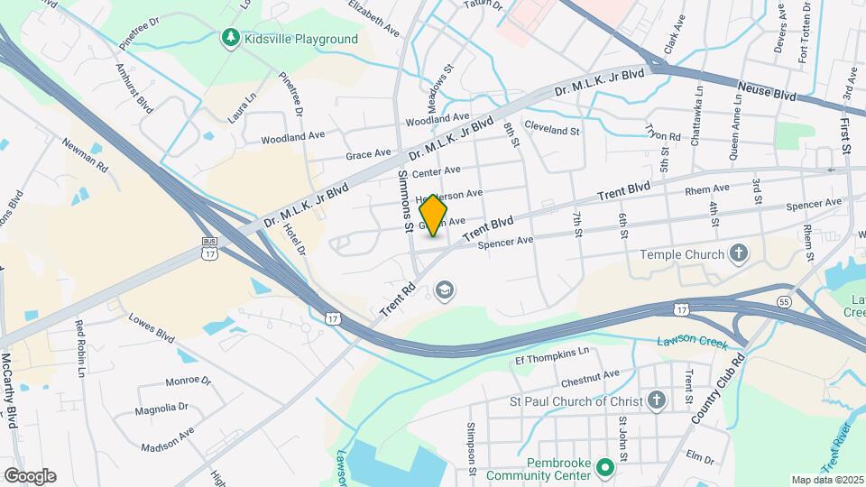 2208 Spencer Ave Map and Location Details