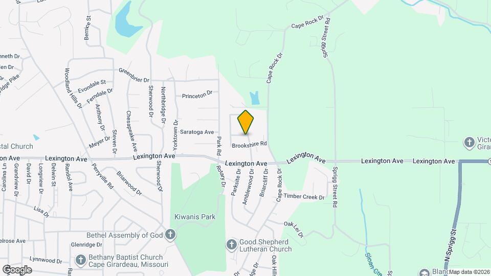 1301 Gina Dr Map and Location Details