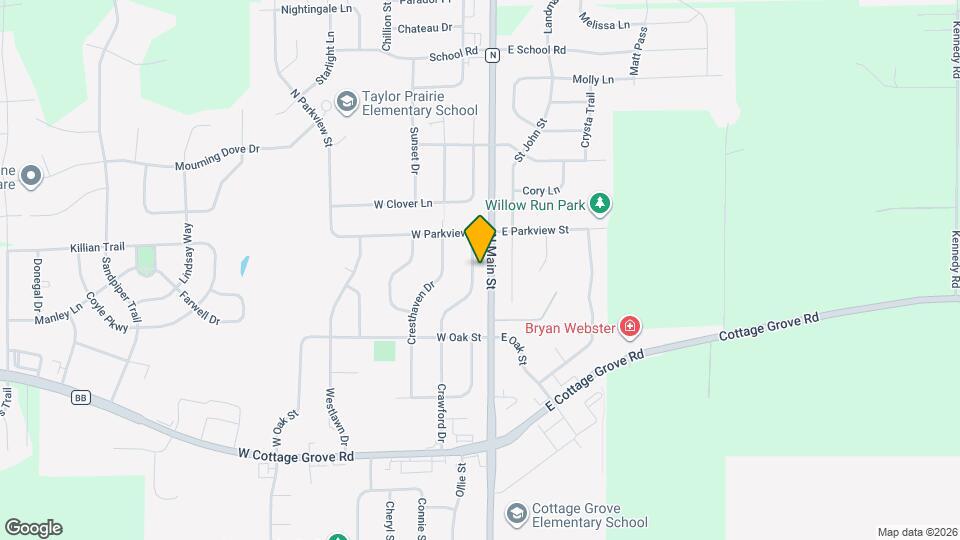 746A Crawford Dr Map and Location Details