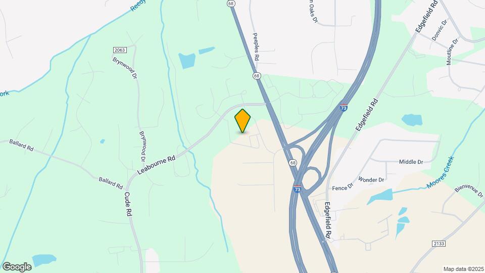 Revel Greensboro Mapa y Detalles de la Ubicación