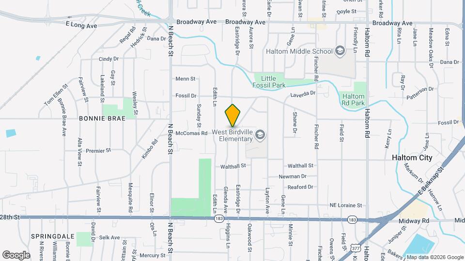 3211 Eastridge Dr Mapa y Detalles de la Ubicación