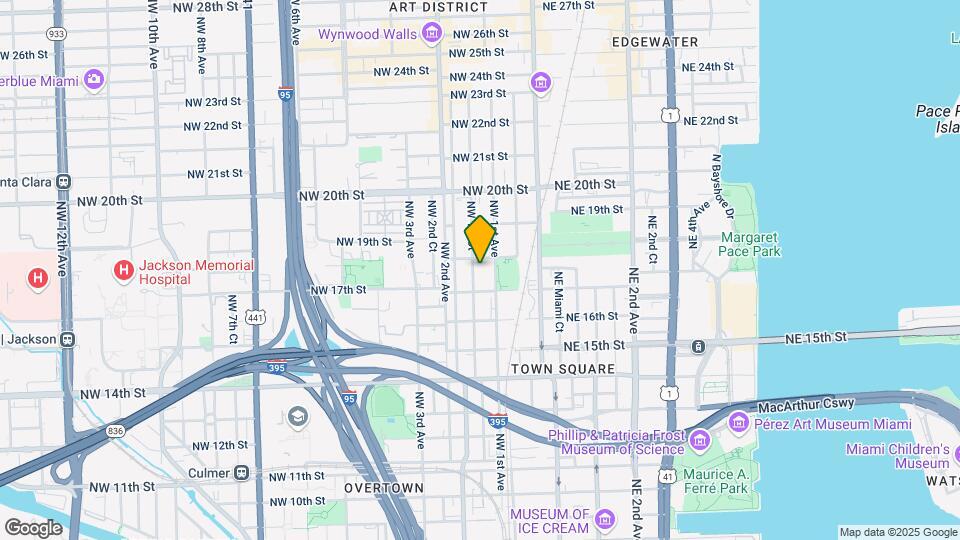 1731-1741 NW 17th Ct Mapa y Detalles de la Ubicación