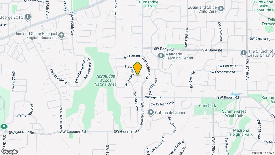 7739 SW Carrollon Dr Map and Location Details