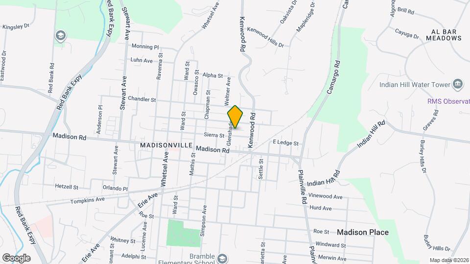 6308 Sierra St Map and Location Details