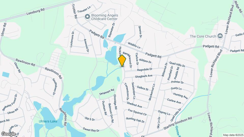 304 Hickory Ridge Dr Map and Location Details