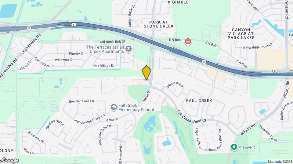 7918 Hazy Brook Ln Map and Location Details