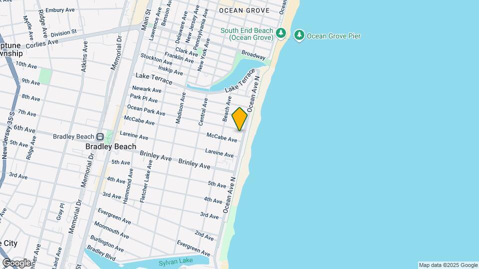 807 Ocean Ave Map and Location Details